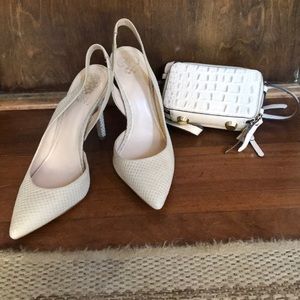 Vince Camuto sling-back shoes